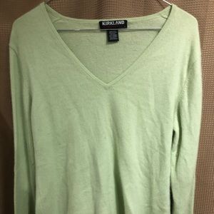 Vintage cashmere long sleeve shirt